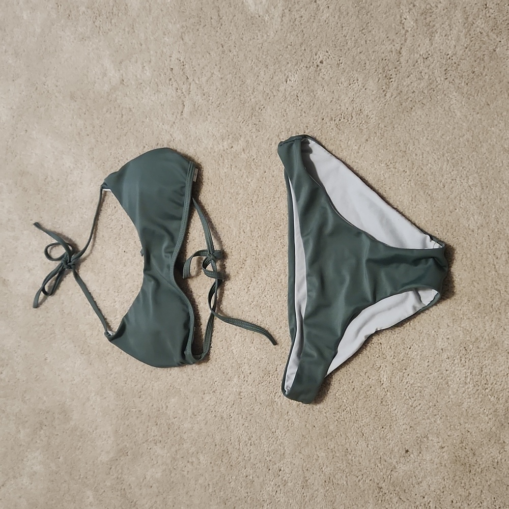 Green bikini